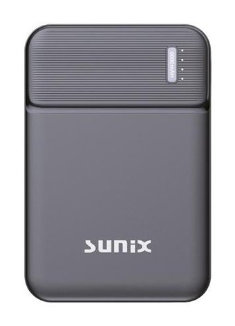Sunix Pb-21 6000 mAh Hızlı Şarj Micro Type C - USB Powerbank Siyah