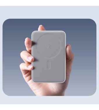 Benks Mp07 1000 mAh Hızlı Şarj Mıknatıslı Type C Powerbank Beyaz