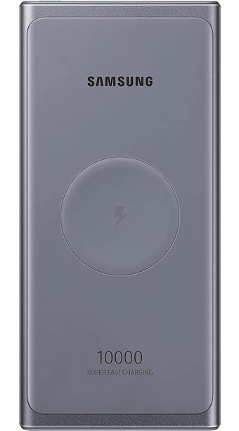 Samsung 10000 mAh Hızlı Şarj Mını USB Kablosuz Powerbank Gri