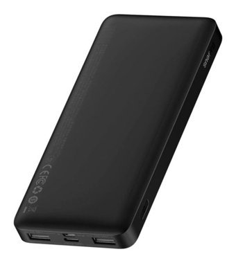 Baseus Bipow 10000 mAh Hızlı Şarj Type C Powerbank Siyah