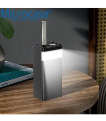 Microcase 50000 mAh Hızlı Şarj Micro Type C - USB Powerbank Siyah