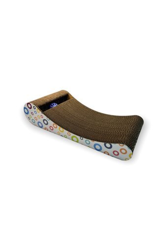 Rotipet Oyuncaklı Kedi Otlu 44 cm Kedi Tırmalama Rampası