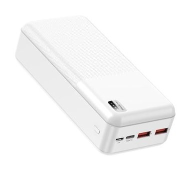 Xipin Px723 30000 mAh Hızlı Şarj Micro Lightning - Type C - USB Powerbank Beyaz