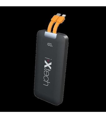 İxtech 10000 mAh Type C - USB Powerbank Siyah