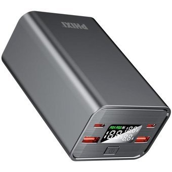 Phixi Ultimate Up180 30000 mAh Hızlı Şarj Type C Powerbank Gri