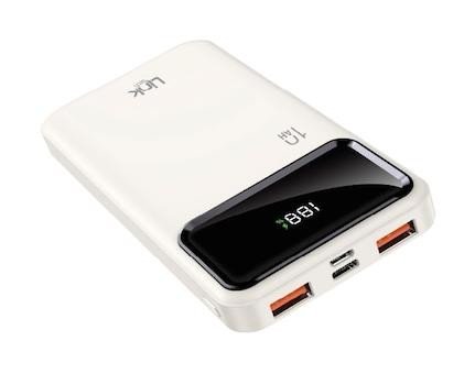 Linktech Ld10 10000 mAh Hızlı Şarj Type C - USB Powerbank Beyaz
