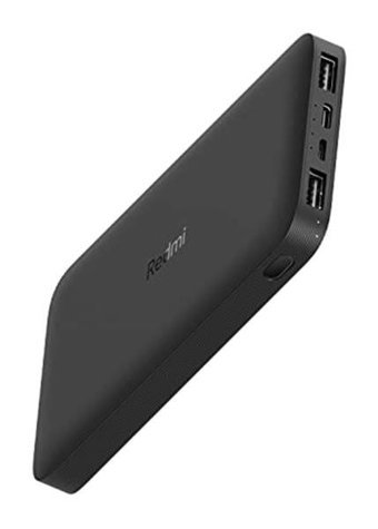 Xiaomi 10000 mAh Hızlı Şarj Micro Lightning - Type C - USB Powerbank Siyah