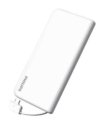 Philips Dlp2113U/93 10000 mAh Hızlı Şarj Type C - USB Powerbank Beyaz