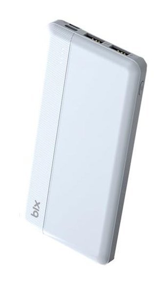 Bix Bxpb108 10000 mAh Hızlı Şarj Micro USB Powerbank Beyaz