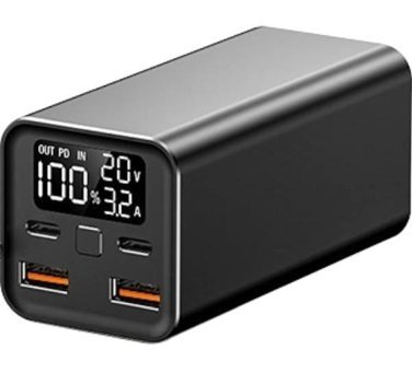 Sunix Pb-15 25600 mAh Hızlı Şarj Micro Type C - USB Powerbank Siyah