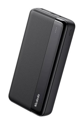 Mcdodo Mc-1370 20000 mAh Hızlı Şarj Type C Kablosuz Powerbank Siyah