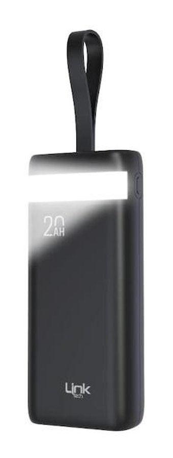 Linktech Ac20 20000 mAh Type C - USB Powerbank Siyah