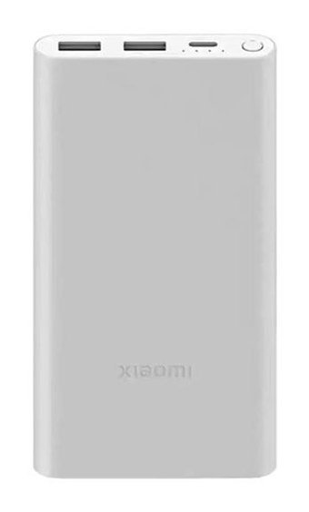 Xiaomi Bhr5078Cn 10000 mAh Hızlı Şarj Micro Type C - USB Powerbank Gümüş