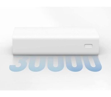 Xiaomi Pb3018Zm 30000 mAh Hızlı Şarj Micro Type C - USB Powerbank Beyaz