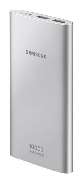 Samsung Eb-P1100B 10000 mAh Hızlı Şarj Mıknatıslı Micro USB Powerbank Gümüş