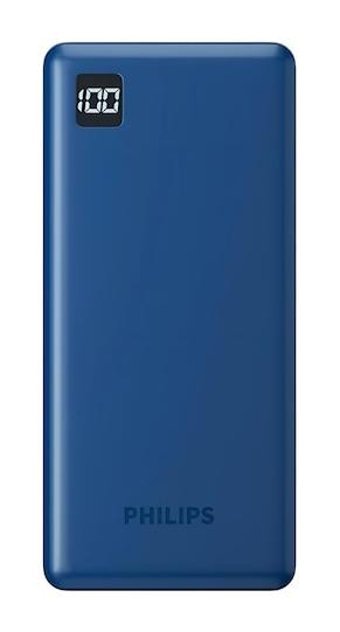 Philips Dlp2111U/93 20000 mAh Hızlı Şarj Type C - USB Powerbank Mavi