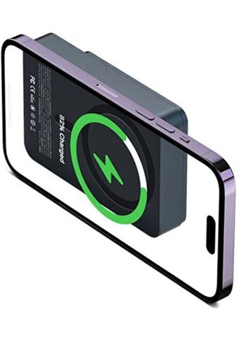 Recci W16 10000 mAh Hızlı Şarj Micro USB Powerbank Gri