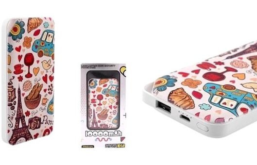 Cosmosteh 10000 mAh Hızlı Şarj Micro USB Powerbank Çok Renkli