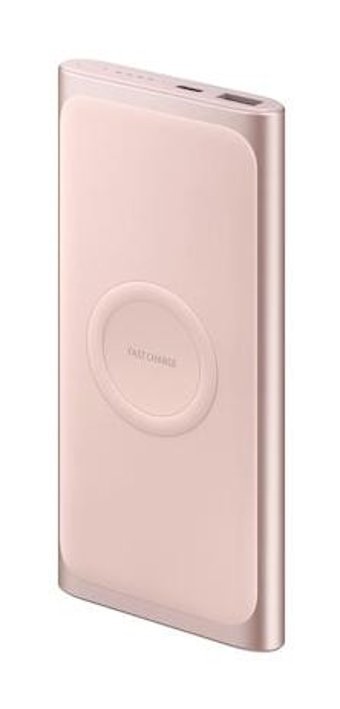 Samsung Eb-U1200Cpegww 10000 mAh Hızlı Şarj Mıknatıslı Type C Kablosuz Powerbank Pembe