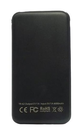 Cepium 6000 mAh Mini USB Powerbank Siyah