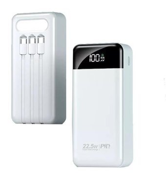 Newface Nf233 30000 mAh Hızlı Şarj Type C - USB Powerbank Beyaz