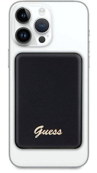 Guess 5000 mAh Hızlı Şarj Mıknatıslı Type C Powerbank Siyah
