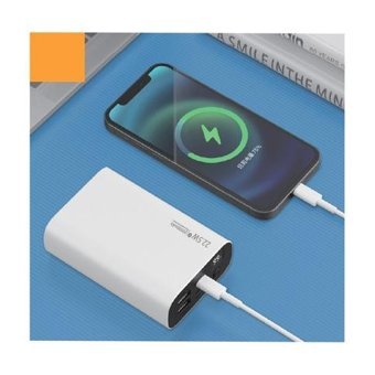 Nettech Nt-Pw24 20000 mAh Hızlı Şarj Type C - USB Powerbank Beyaz