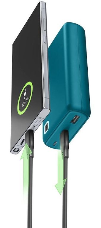 Cellularline Essence Turbo 20000 mAh Hızlı Şarj Micro USB Powerbank Siyah