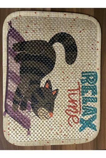 Brn 38 cm Kedi Tırmalama Paspası