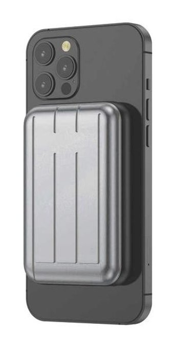 Xipin T109S 5000 mAh Hızlı Şarj Mıknatıslı Kablosuz Powerbank Mavi