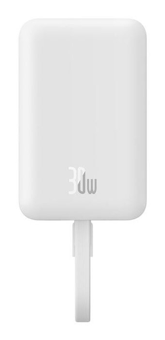 Baseus Mgsafe Mini P1002210B113-00 10000 mAh Hızlı Şarj Type C Powerbank Beyaz