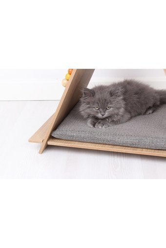 Femusa Oyuncaklı 55 cm Kedi Tırmalama Rampası