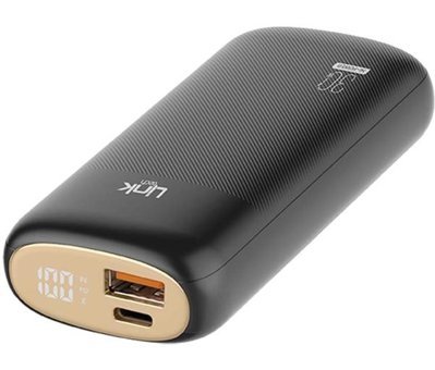 Linktech Pd13 10000 mAh Hızlı Şarj Type C - USB Powerbank Siyah