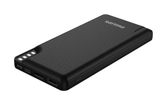 Philips Dlp2010Nb/62 10000 mAh Hızlı Şarj Micro Type C - USB Powerbank Gri - Siyah