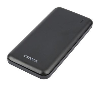 Omars 10000 mAh Hızlı Şarj Type C - USB Powerbank Siyah