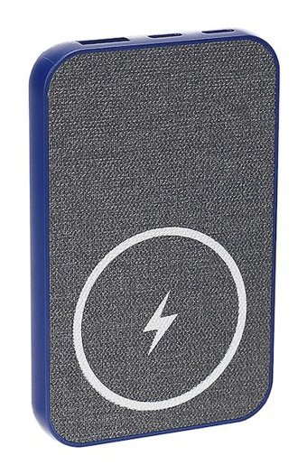 S-Link S-P50 5000 mAh Hızlı Şarj Micro USB Kablosuz Powerbank Mavi