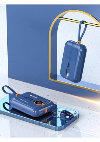 Neutron Ntl-Pb-11F4 10000 mAh Hızlı Şarj Lightning - Type C Powerbank Mavi