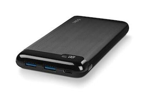 Ttec 10000 mAh Hızlı Şarj Micro USB Powerbank Gri - Siyah