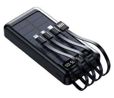 Concord Sr-P22S 20000 mAh Hızlı Şarj Micro Lightning - Type C - USB Powerbank Siyah