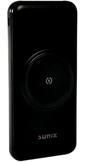 Sunix Pb-16 14000 mAh Hızlı Şarj Mıknatıslı Micro Lightning - Type C - USB Powerbank Siyah