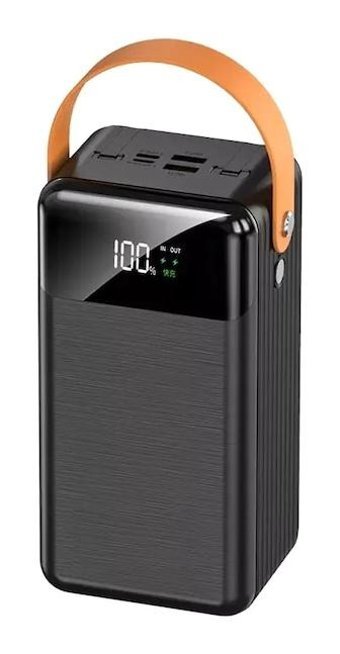 Sprange Srp23 50000 mAh Hızlı Şarj Micro Lightning - Type C - USB Powerbank Siyah