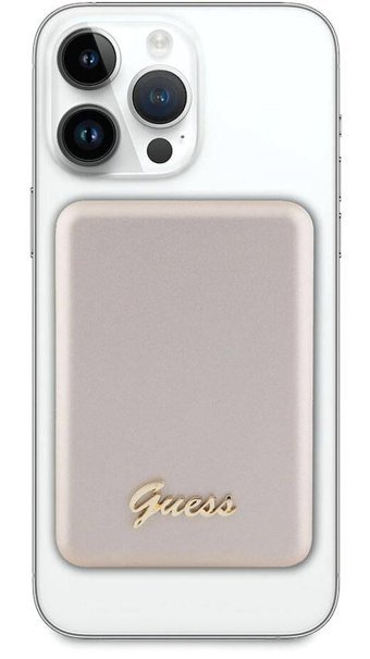 Guess 5000 mAh Hızlı Şarj Mıknatıslı Type C Powerbank Gold