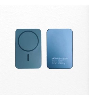 Hepu Hp 223 5000 mAh Hızlı Şarj Mıknatıslı Micro USB Kablosuz Powerbank Beyaz