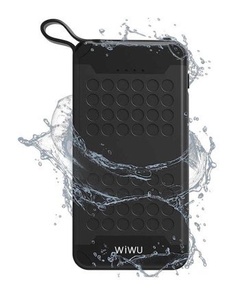 Wiwu Pc905 10000 mAh Hızlı Şarj Micro Type C - USB Powerbank Siyah