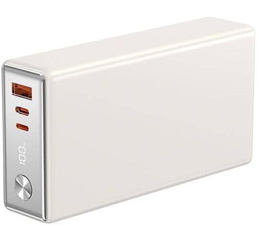 Wiwu Wi-P006 20000 mAh Hızlı Şarj Micro Lightning - Type C - USB Powerbank Beyaz
