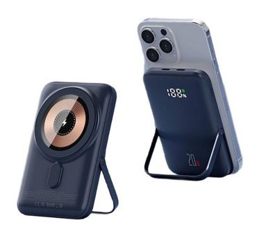 Ally Q15 10000 mAh Hızlı Şarj Mıknatıslı Type C Powerbank Siyah