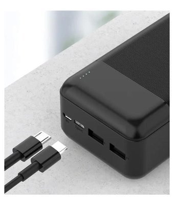 Prepare 30000 mAh Micro Type C - USB Powerbank Siyah