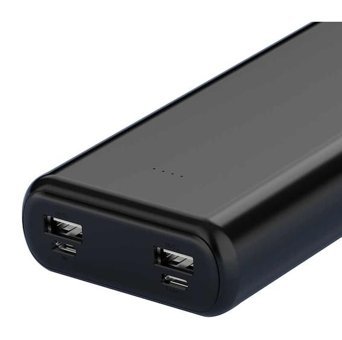 Xipin Px105 20000 mAh Hızlı Şarj Micro Lightning - Type C - USB Powerbank Siyah
