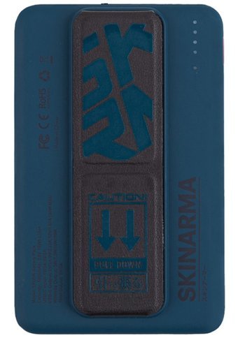 Skinarma Spunk 5000 mAh Hızlı Şarj Mıknatıslı Type C Powerbank Mavi