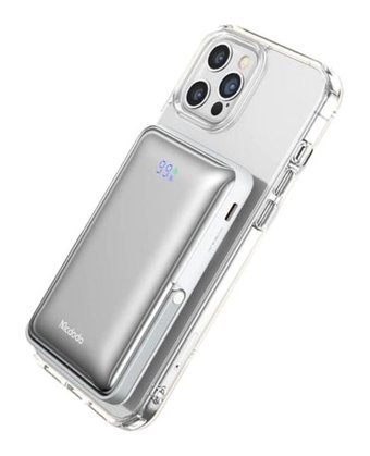 Mcdodo Mc-0690 10000 mAh Hızlı Şarj Mıknatıslı Type C Powerbank Beyaz